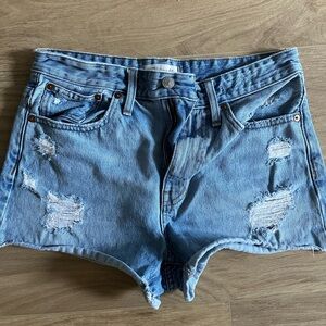 Madewell women’s Jean shorts size 25